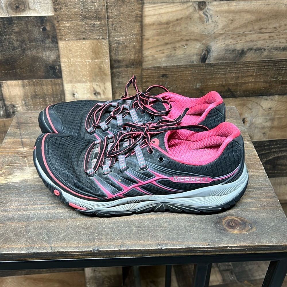 Scarpe da ginnastica Merrell All Out Rush trail running rosa paradiso da donna taglia 8 5