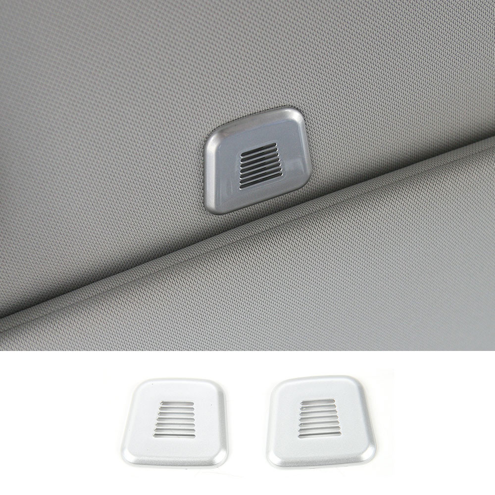 Roof Microphone Cover Trim Decor Silver For Jeep Grand Cherokee 2017+Accessories