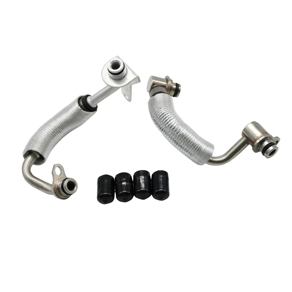 Manguera de refrigerante turbocompresor 2X 11538663516 para BMW 220i 320i 328i 420i 428i 520i Foto 2 de 4