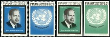 Panama Michel n. 759-62 **, Giornata delle Nazioni Unite, completo, set nuovo di zecca!