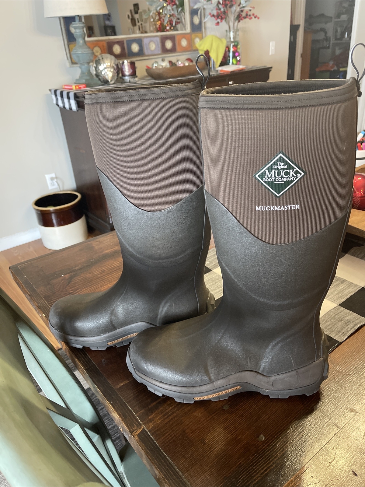 Muck Boots Muckmaster Men’s Brown Boots Size 10 Gem