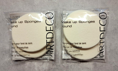  ARTDECO - 2er Set mit je 2 Make up Sponges Round/Schwamm - NEU/OVP  