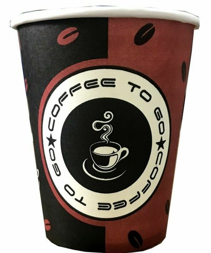 Kaffeebecher Pappbecher 0,2l/0,3l Coffee to Go Becher Hartpapier,Deckel,Stäbchen - Bild 5 von 10