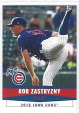 2016 Iowa Cubs (Triple-A Chicago Cubs) Rob Zastryzny