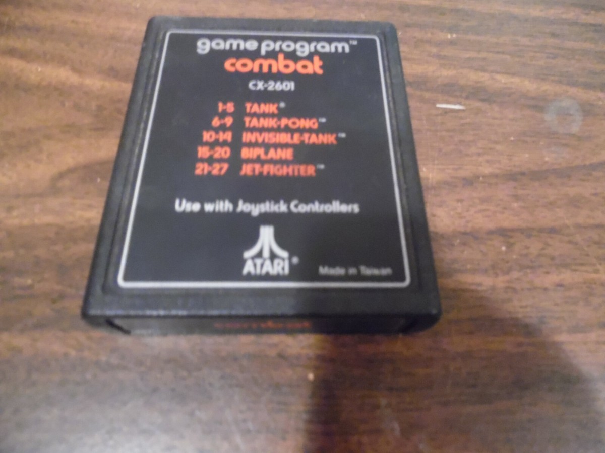 Atari 2600 Combat CX2601 Vintage Atari Game CX 2601 | eBay