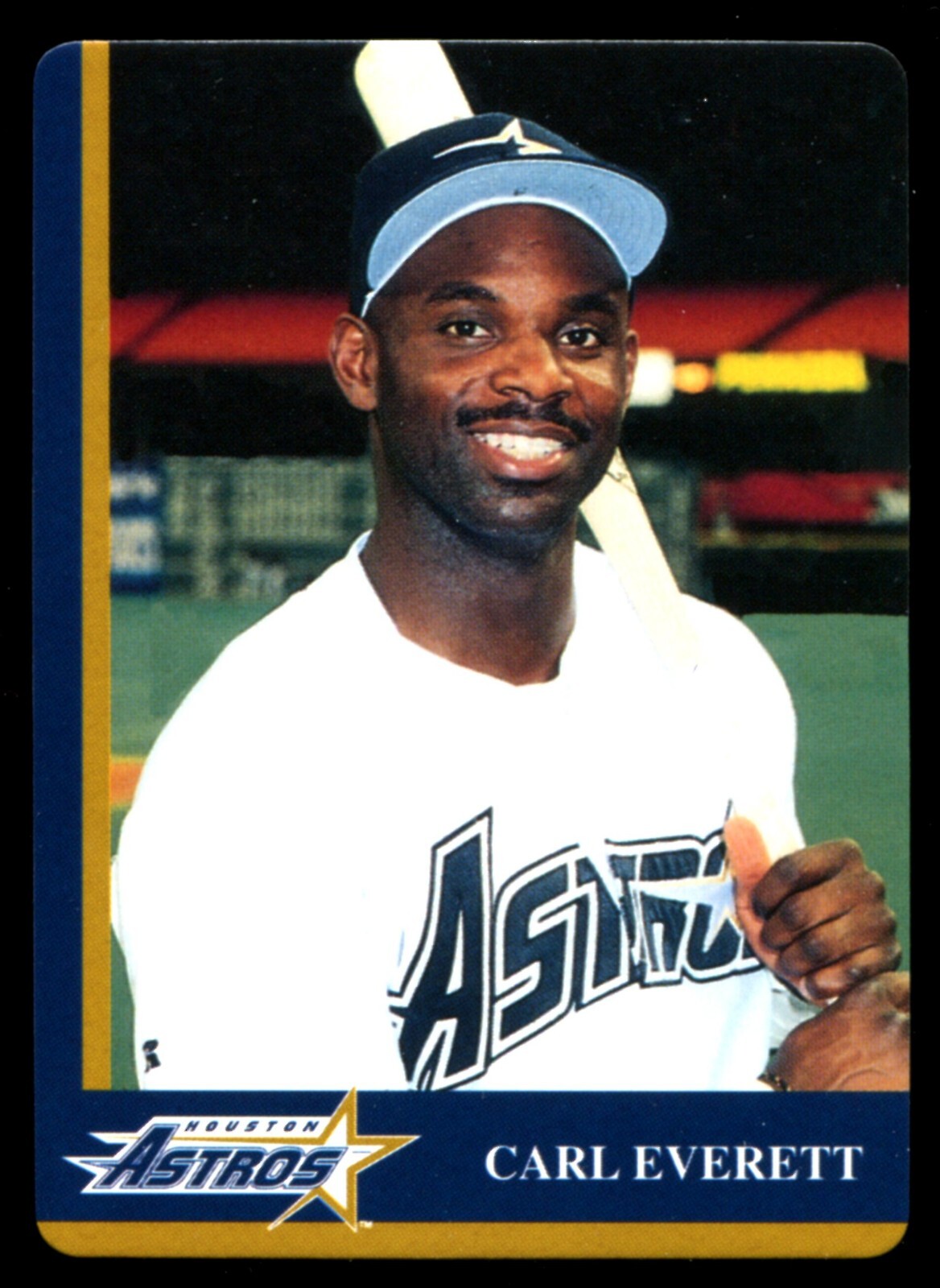 1998 Mothers Cookies CARL EVERETT HOUSTON ASTROS #8