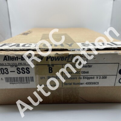 New Allen Bradley 1203-SSS Ser B Smart Serial SCANport Self Powered Adapter
