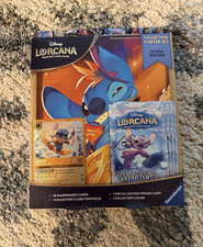 Disney Lorcana Winterspell Collection Starter Set Stitch Edition Factory Sealed