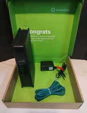 CenturyLink C1100Z ZyXEL Wireless Router Modem With Box and Cords Open Box