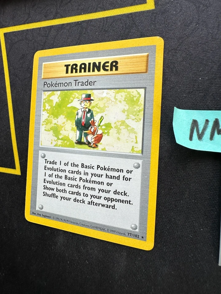 Pokemon Trader Base Set Shadowless WOTC Vintage 77/102 183 💎NM💎 - Image 4 of 4