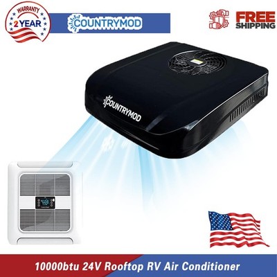 Countrymod 10000btu 24V Truck Rooftop RV Air Conditioner AC Unit For Motorhome