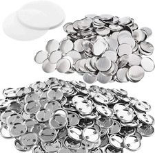 3 INCH 75MM Metal PIN Back Button Parts 500pcs for Badge Maker - Shell  Pin