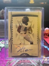 2022 Leaf Trinity Jaivon Heiligh #BA-JH1 White Silver /99