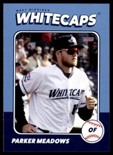 2022 Parker Meadows Choice Minor League Rookie West Michigan Whitecaps