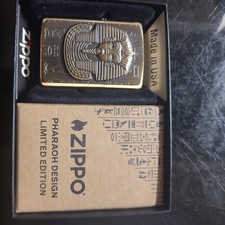 Genuine New 2022 ZIPPO Lighter Absolutely Awesome PHARAOH LTD EDITION 0308/2000
