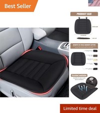 Car Seat Cushion Pad 1.2 Thick Comfort Seat Protector For Car Driver Seat Of...