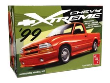 Amt 125 1999 Chevy S-10 Xtreme Pickup Model Kit Custom V6 Build Amt1514