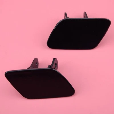 Pair Front Bumper Headlight Washer Nozzle Cover Cap Fit For BMW X5 E70 2006-2012 - Image 1 of 3