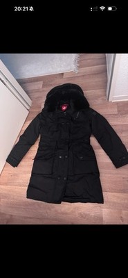 Wellensteyn Trinity  Parka Winter schwarz Gr. M Kapuze Fellbesatz lang
