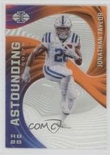 2020 Panini Illusions Astounding Orange Jonathan Taylor #A10 0p4c
