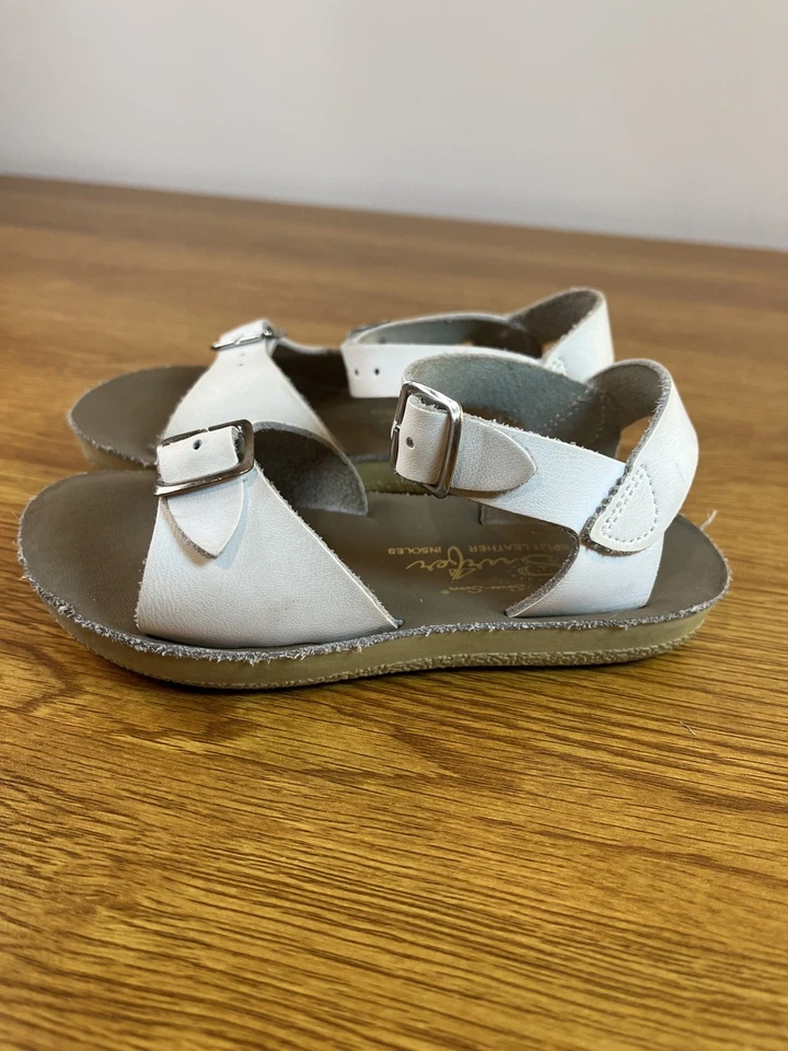 Sandalias de agua salada Sun-San Surfer blancas talla 9 Foto 4 de 4