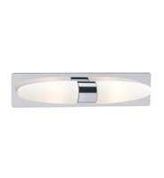 Moderne Wandleuchten Weiß Chrom IP44 2X40W/E14