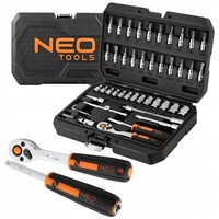 Neo 1/4 Zoll SteckschlüSselsatz 46-Tlg Crv