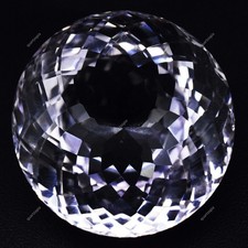 64,60 kt weißer Danburit Edelstein im portugiesischen Schliff für feine Schmu...