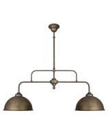 Premium Deckenleuchte Oslo HöHenverstellbar Antik Messing Rustikal Deckenlampe