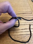 Handmade Bead And Bone Necklace 21” Long Beautifully Made And Sturdy — photo 10