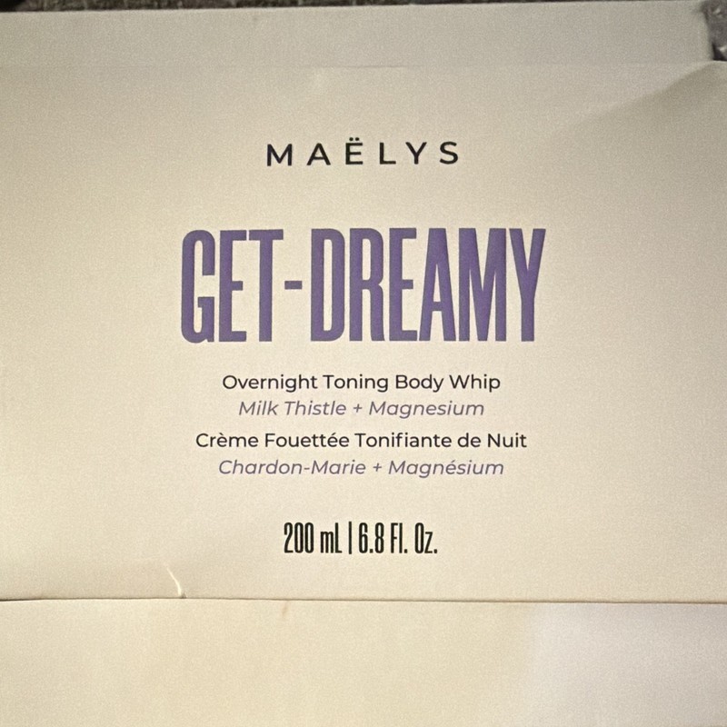 MAËLYS GET-DREAMY Overnight Toning Firming Body Whip Milk Thistle 6.8oz