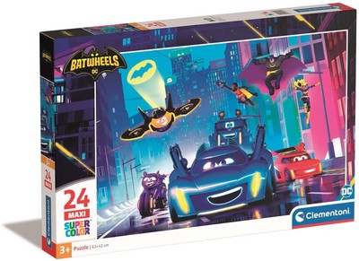 Maxi Batwheels Puzzle, 24 Piece - Clementoni