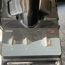 Wella Infrazon Bonnet Hood Hair Dryer Salon Processor with Control Knobs Black