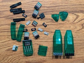 LEGO Space Police: Solar Snooper (6957), mostly complete (see desc), partial box