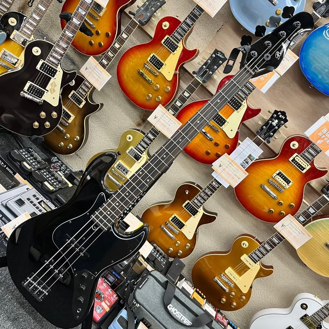 Bacchus HWL-ALL Jazz Bass Type All Black Safe Packing! | eBay