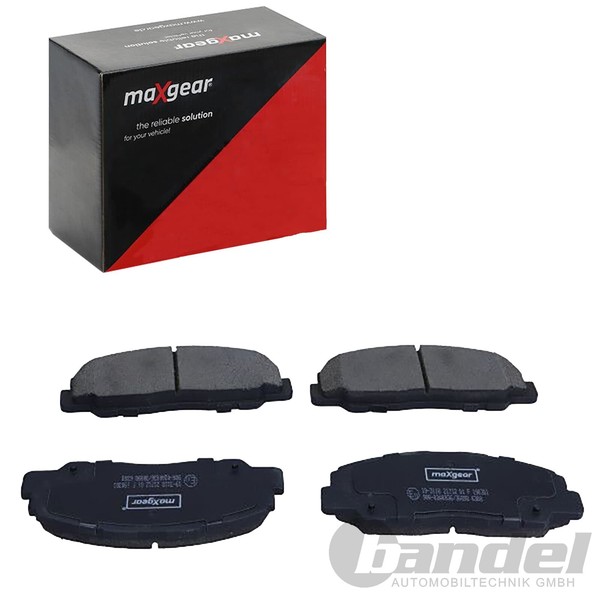 Maxgear BremsbelÄGe Satz Vorderachse Passend FÜR Daihatsu Feroza Rocky Rugger-image