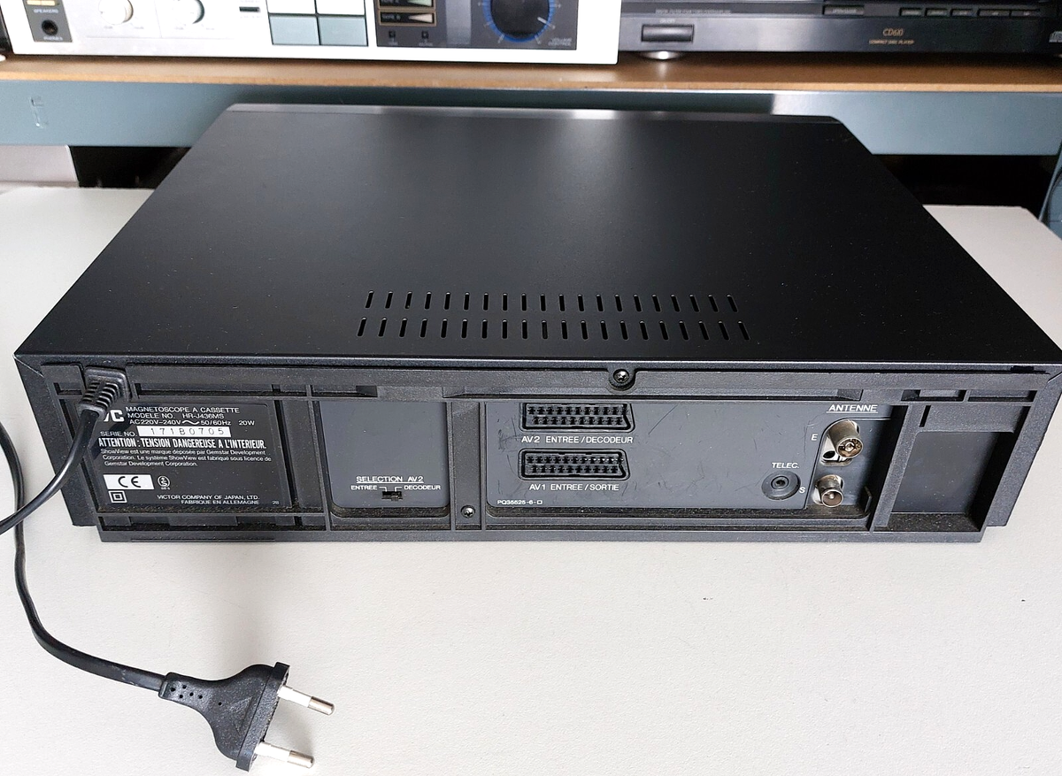 Videorecorder VHS JVC HR-J436MS magnétoscope