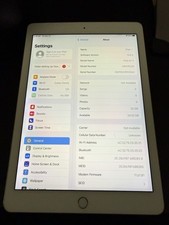 Apple iPad Air 2nd Gen WiFi Only 32GB 15.7 Gold MNVR2J/A