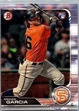 Aramis Garcia #53 2019 Bowman Rookie Purple San Francisco Giants