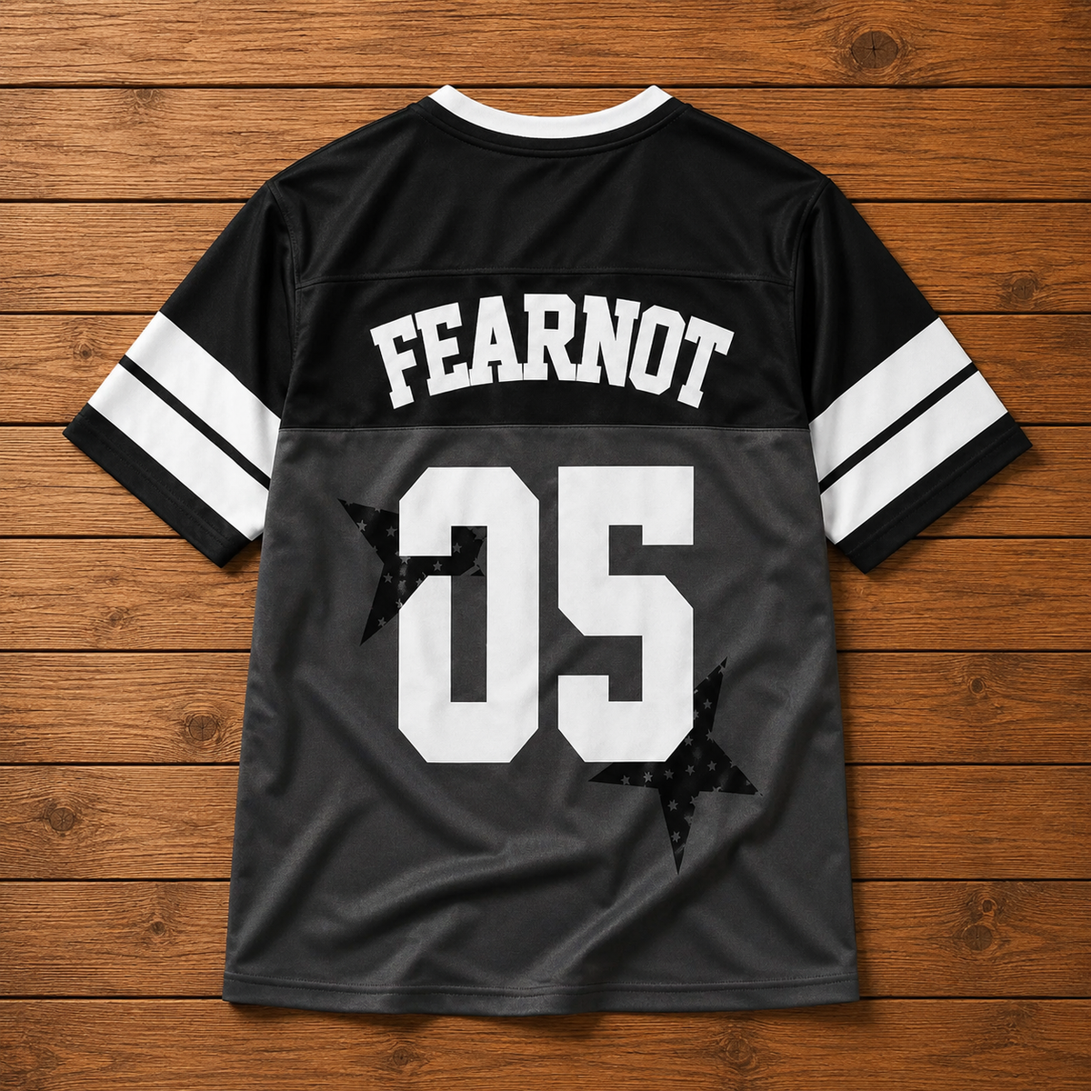LE SSERAFIM Football Jersey Black Shirt Kpop FEARNOT Concert