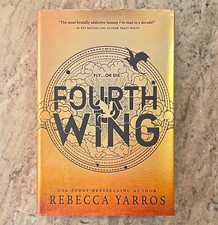 Fourth Wing Rebecca Yarros Hardcover 2023, Sp...