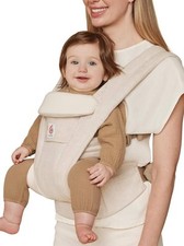 NEW - Ergobaby Omni Deluxe Carrier Natural Linen  All Positions  7-45 lbs