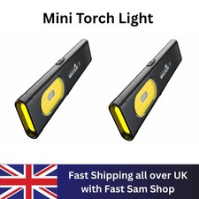 Warsun USB C Rechargeable LED Keychain Flashlight &ndash; 600 Lm Mini Torch UK New