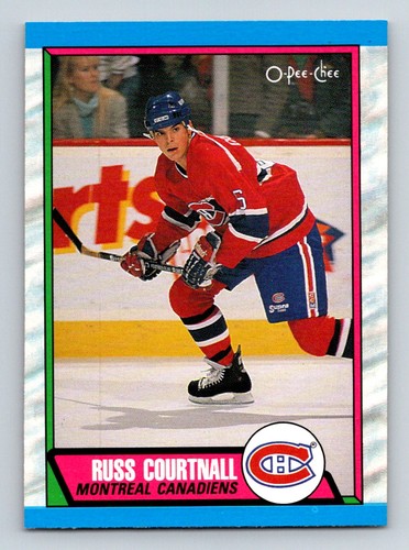 Russ Courtnall #239 1989 O-Pee-Chee card