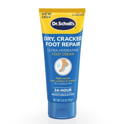 Ultra-Hydrating Foot Cream with 25% Urea for Dry, Cracked Feet, 3.5 oz