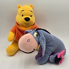 READ Disney Winnie the Pooh and Eeyore Plush Toy Set Just Play