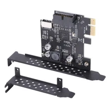 PCI-E 1X To USB 3.2 GEN1 5Gbps 20Pin Front Panel Header (To Type-C Front6927