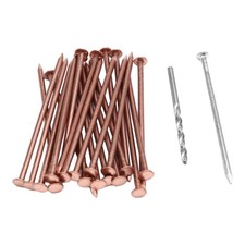 Copper Nails to Trees 3.5 Inch Pure Copper Nails Bulk for Trees 25Piece B6Z4