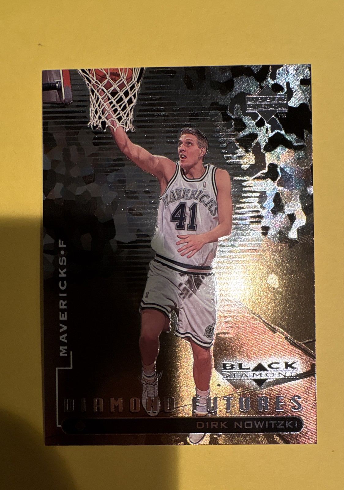 1998-99 Upper Deck Black Diamond - Diamond Futures Dirk Nowitzki #92 (RC)