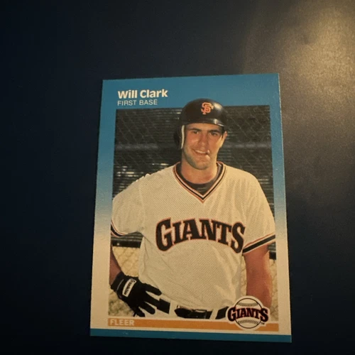 1987 Fleer - Will Clark #269 Glossy (RC)